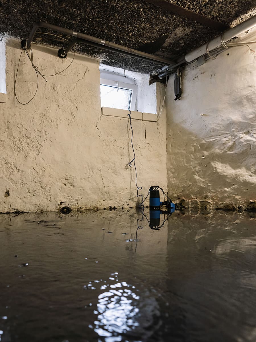 basement flood cleanup by complete restoration services in boise