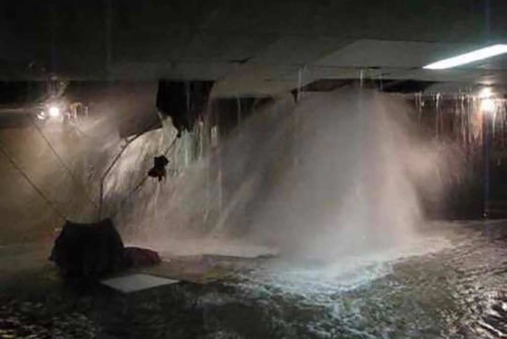 Commercial Sprinkler System Flooding | Repair